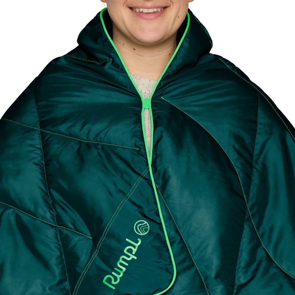 Nanoloft Puffy Travel Blanket | Sea Moss