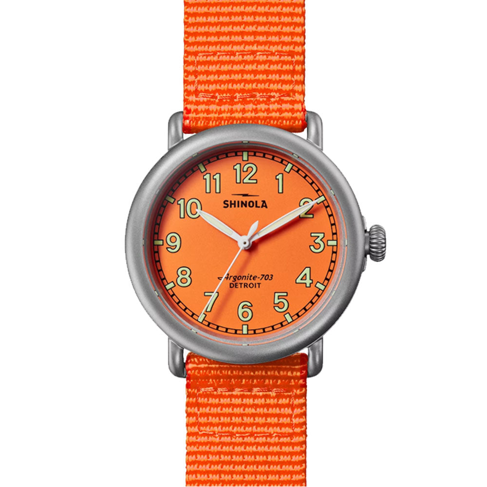 The Runwell Field Watch 41mm | Safety Orange