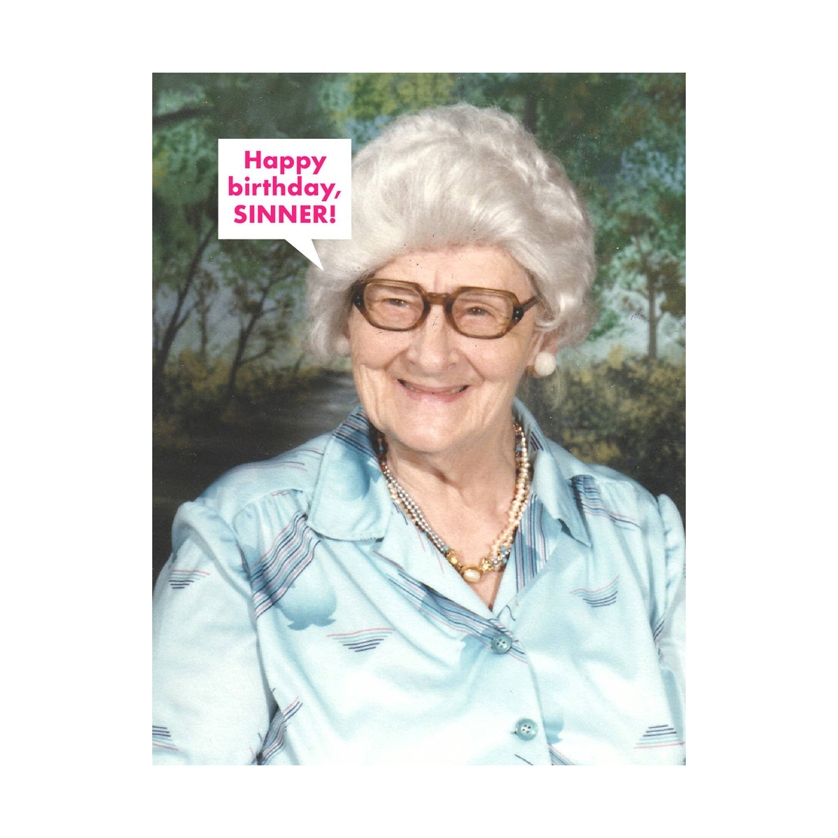 Birthday Sinner Card