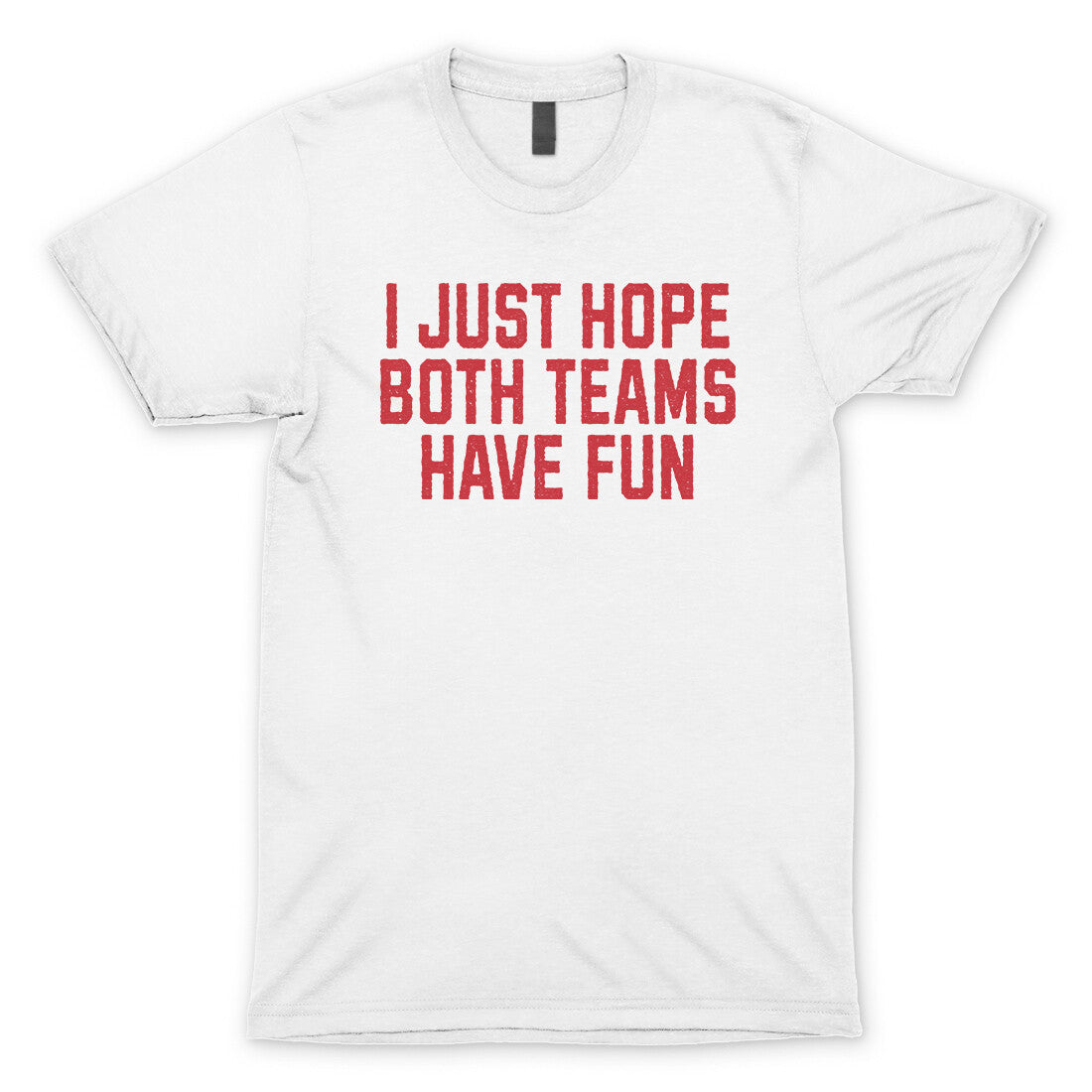 Both Teams Have Fun | White