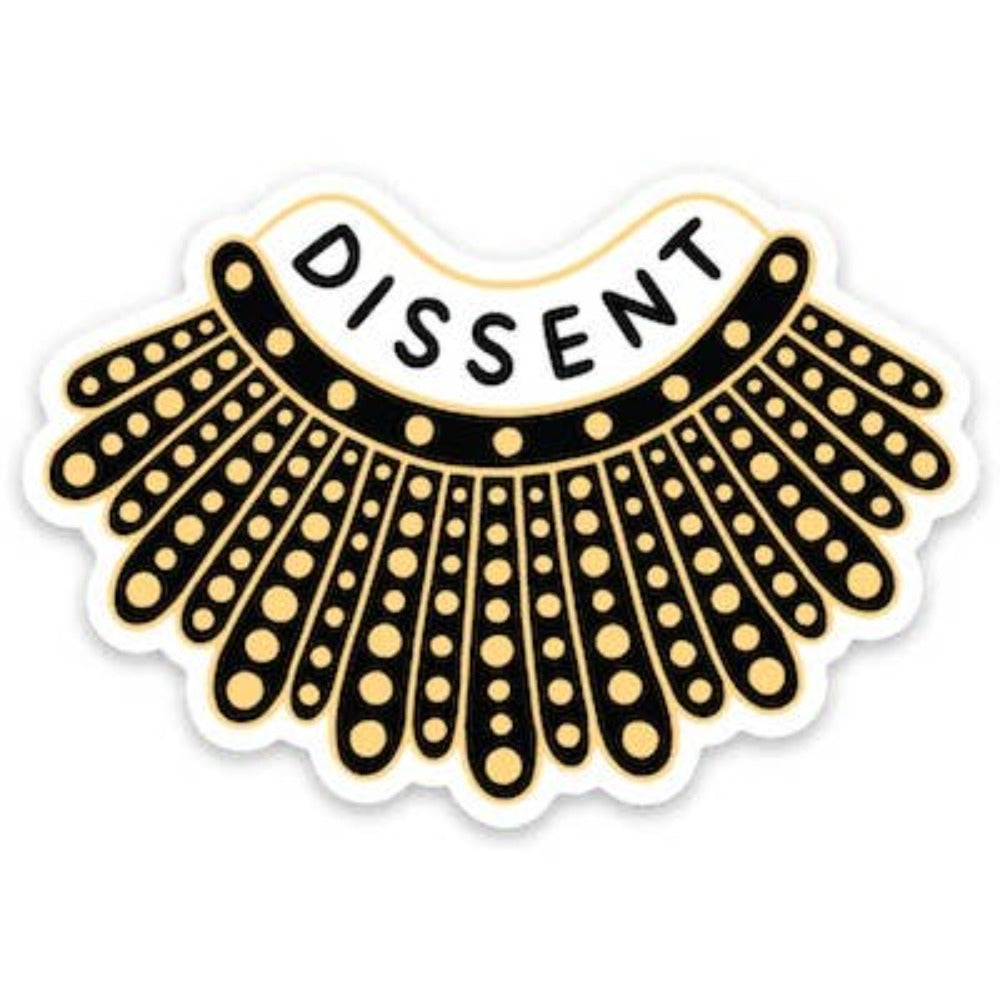 Dissent Collar Sticker