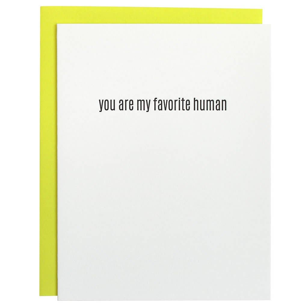 Favorite Human Card - Domestic Domestic