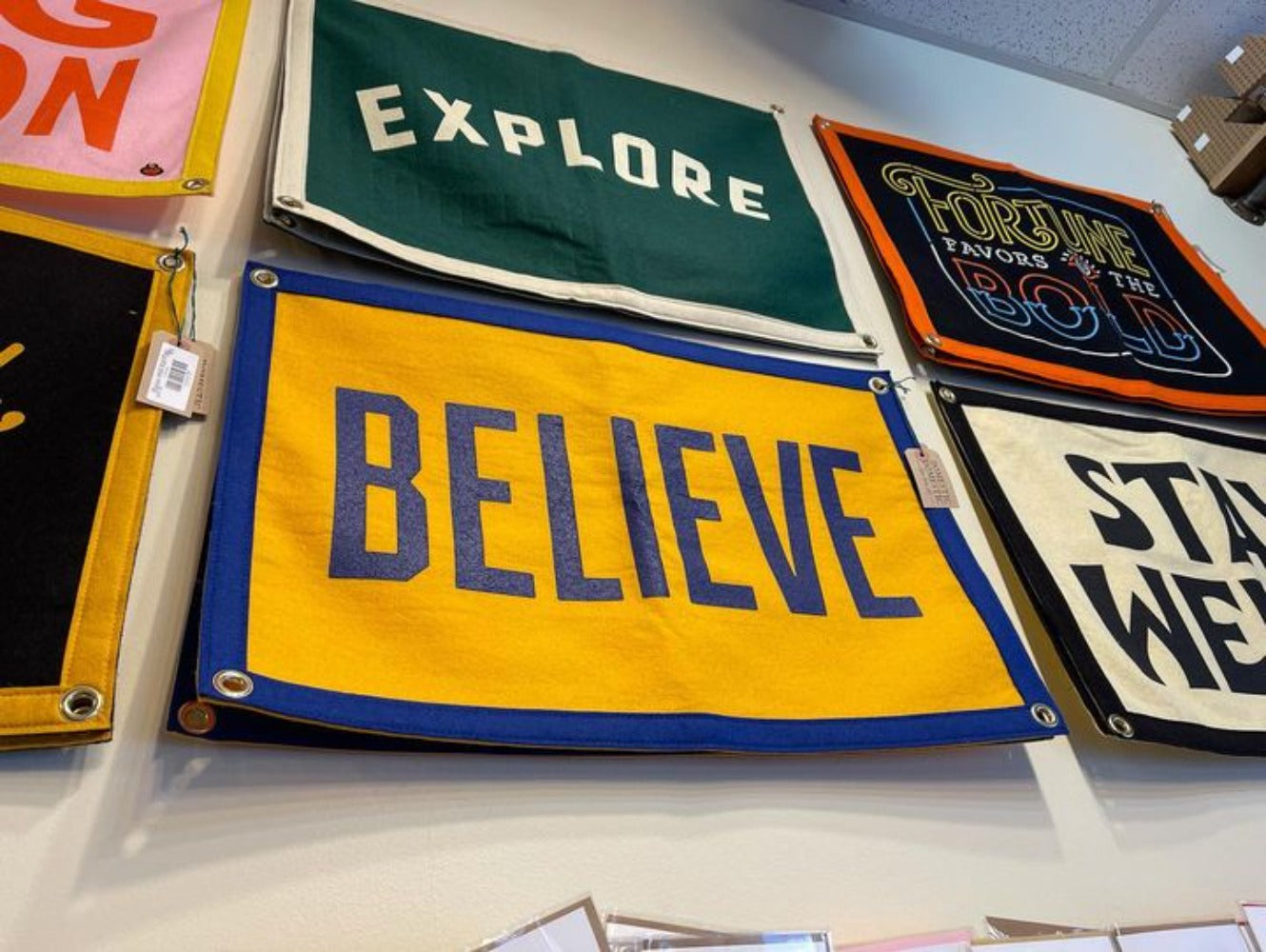 Believe Camp Flag - Domestic Domestic