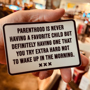 Favorite Child Sticker - Domestic Domestic