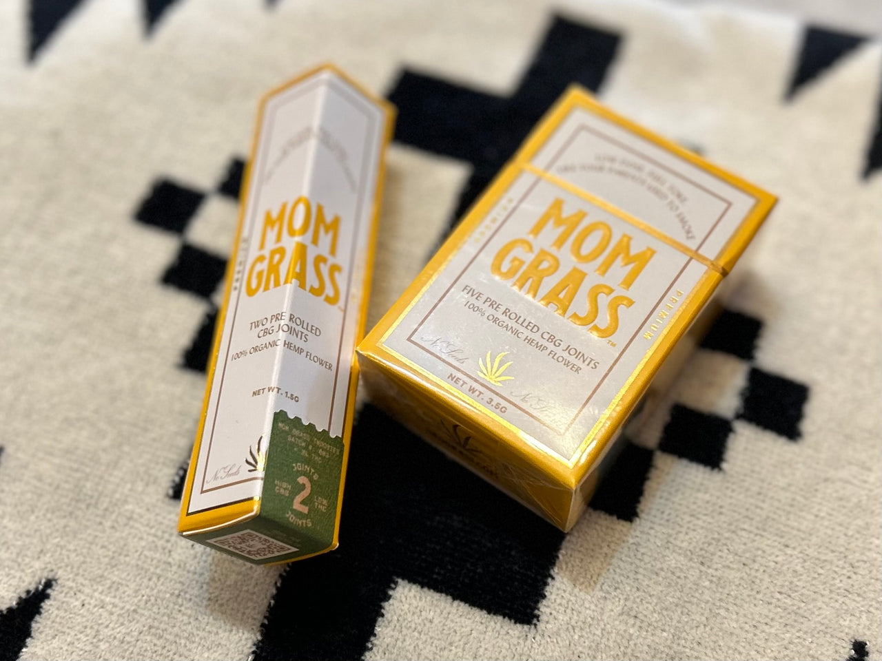 Mom Grass | The Five Pack Hemp CBG Preroll