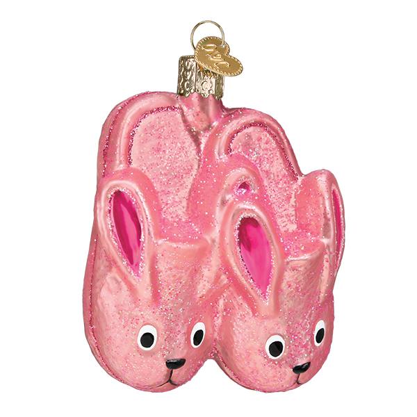 Bunny Slippers Ornament - Domestic Domestic