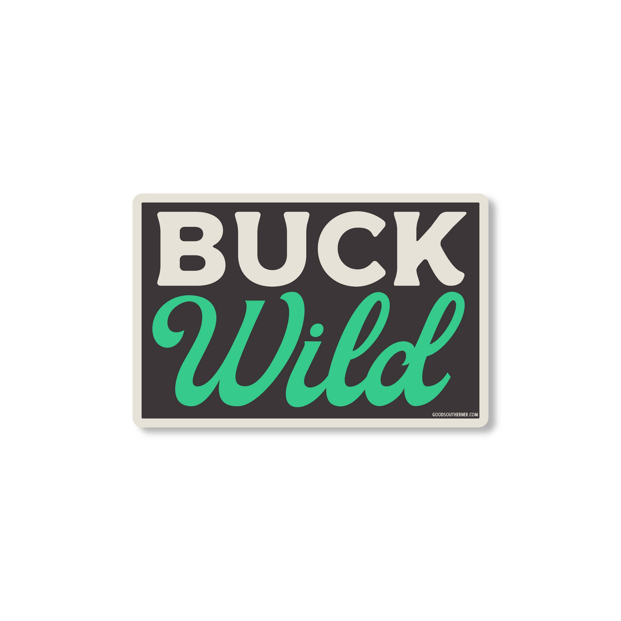 Buck Wild Sticker