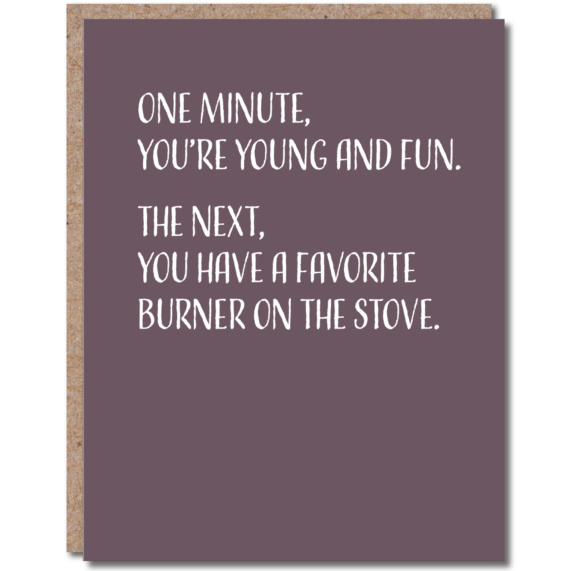 Favorite Burner Card - Domestic Domestic