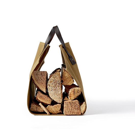 Log Carrier | Dark Tan