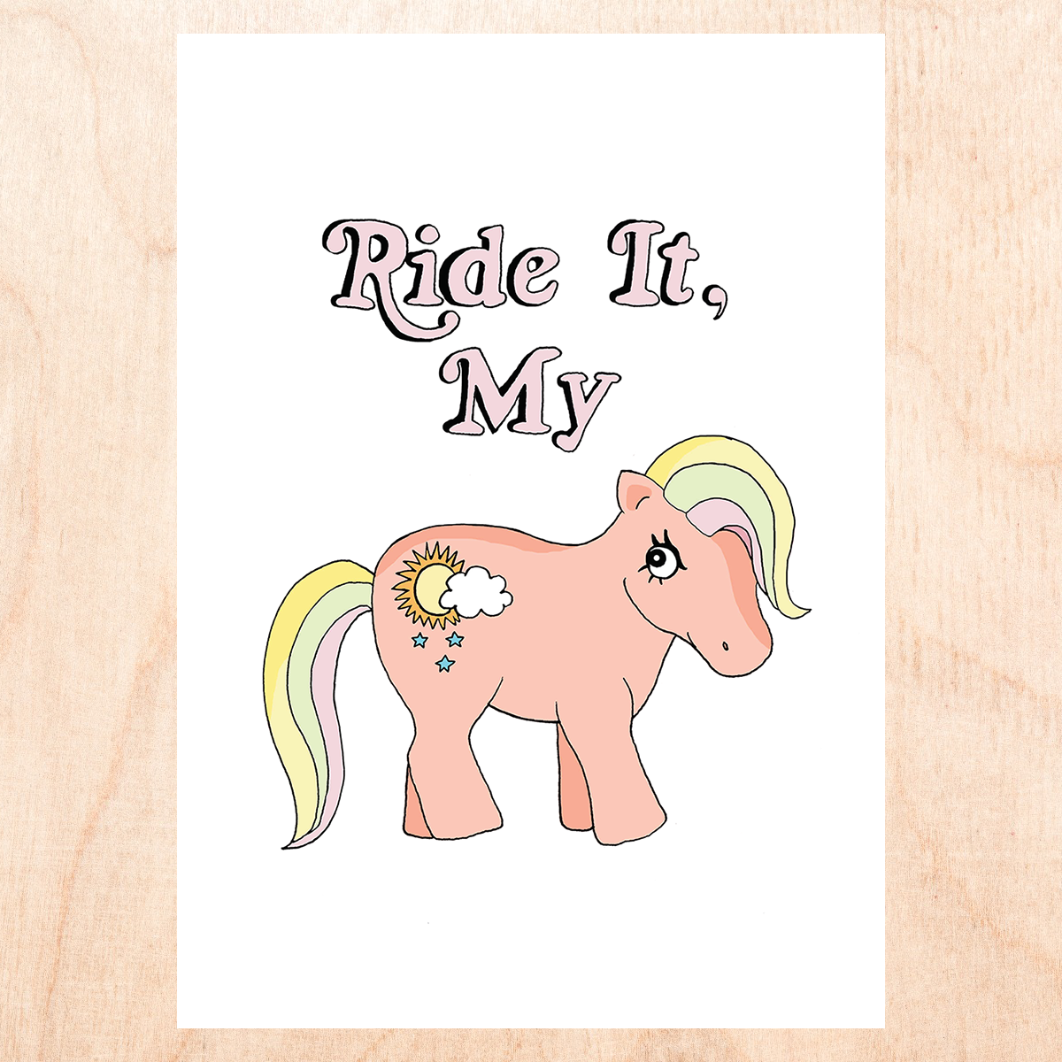 My Pony Card