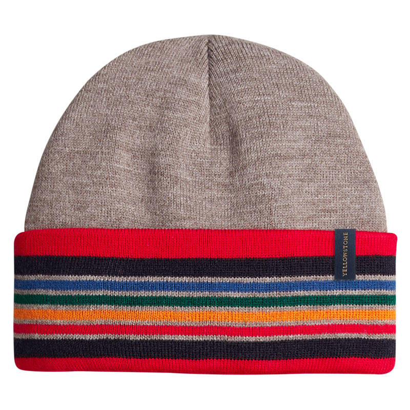 National Park Stripe Beanie | Yellowstone - Domestic Domestic