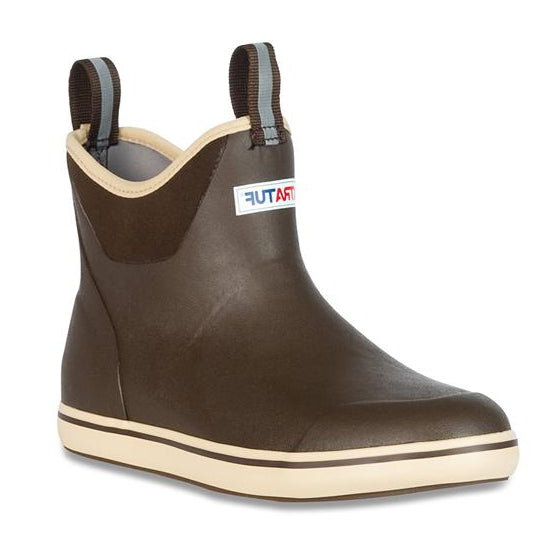 Ankle Deck Boot | Chocolate