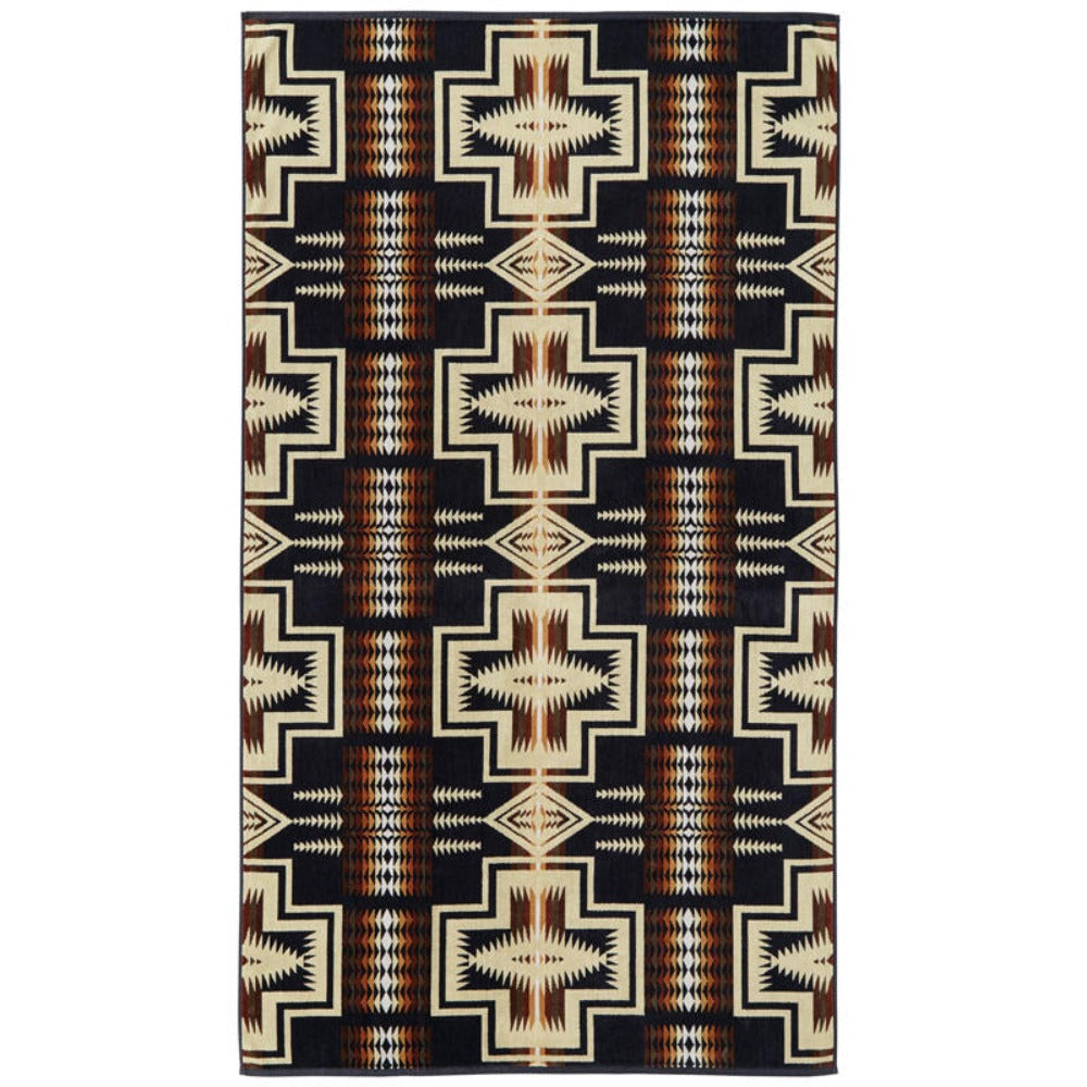 Oversized Jacquard Spa Towel | Harding Oxford - Domestic Domestic