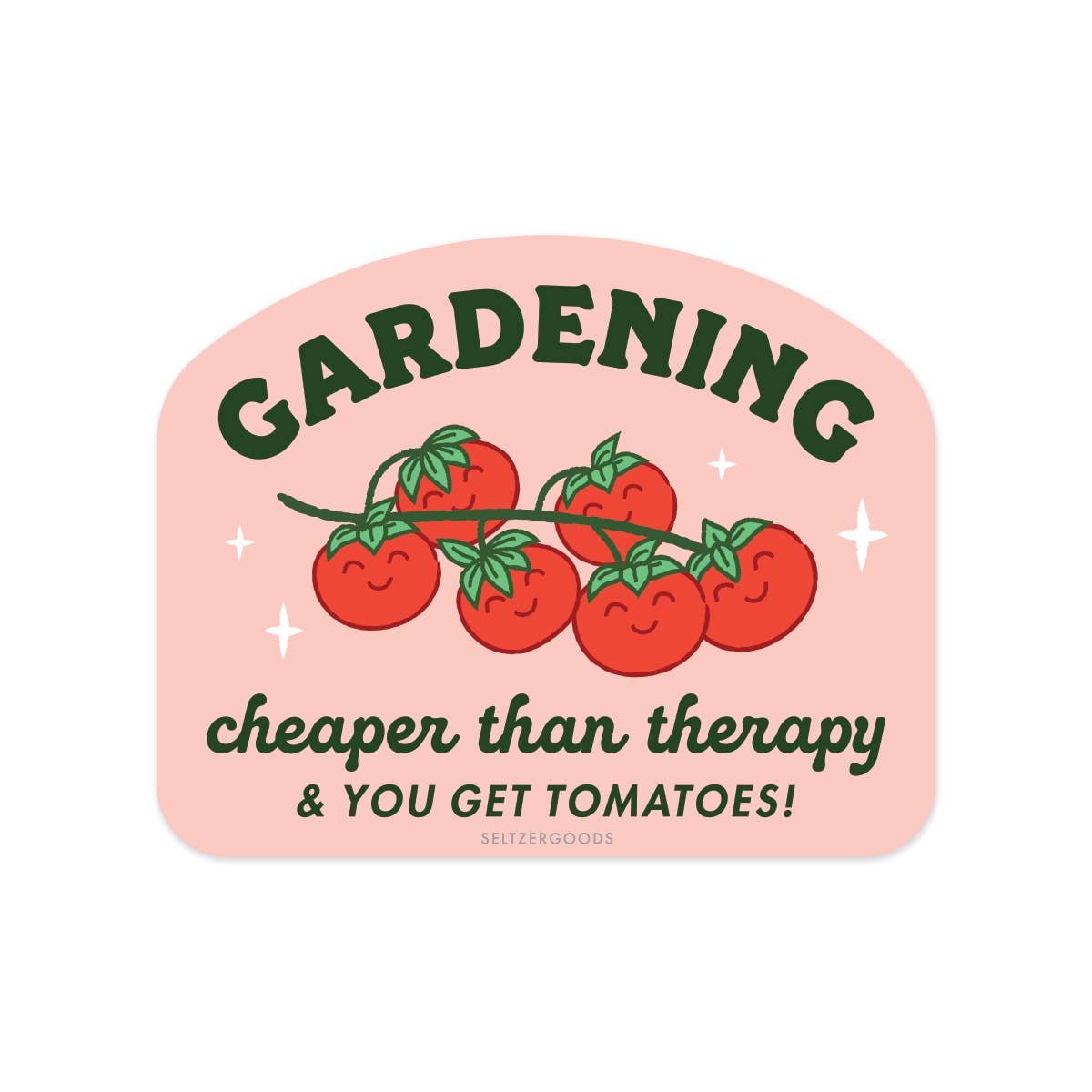 Garden Therapy Sticker - Domestic Domestic