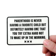 Favorite Child Sticker - Domestic Domestic