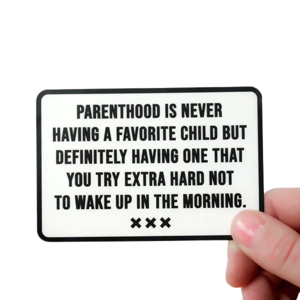 Favorite Child Sticker - Domestic Domestic