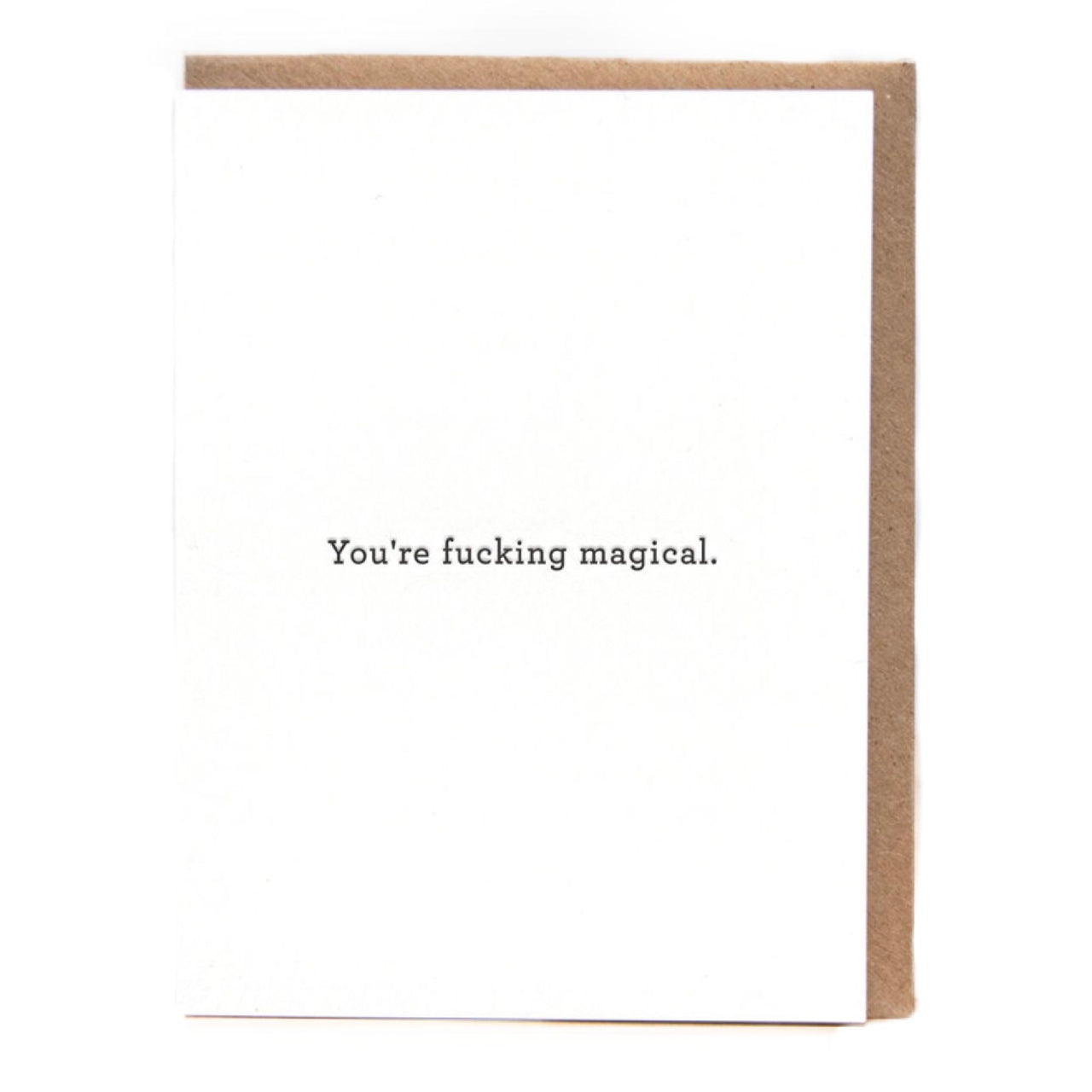 You're F****** Magical Card