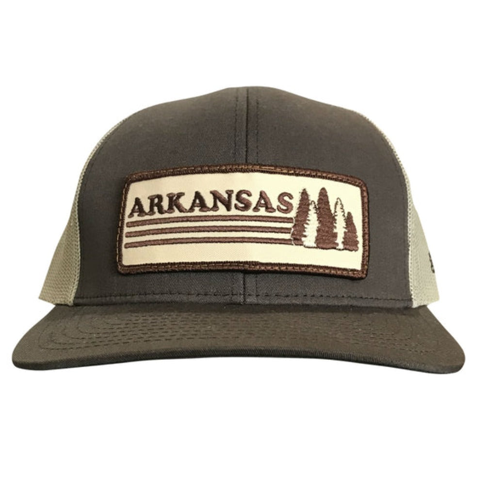 Arkansas Trees Trucker Hat | Brown