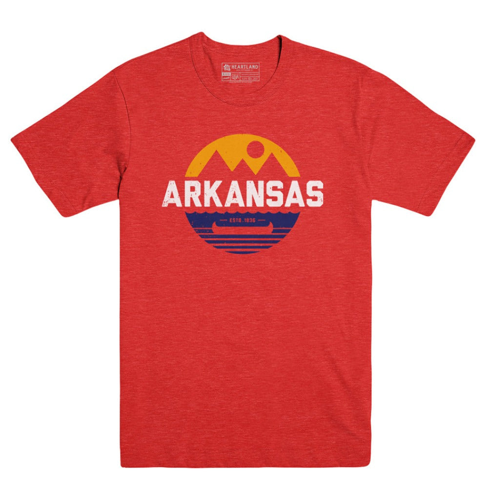 Retro Canoe Tee - Domestic Domestic