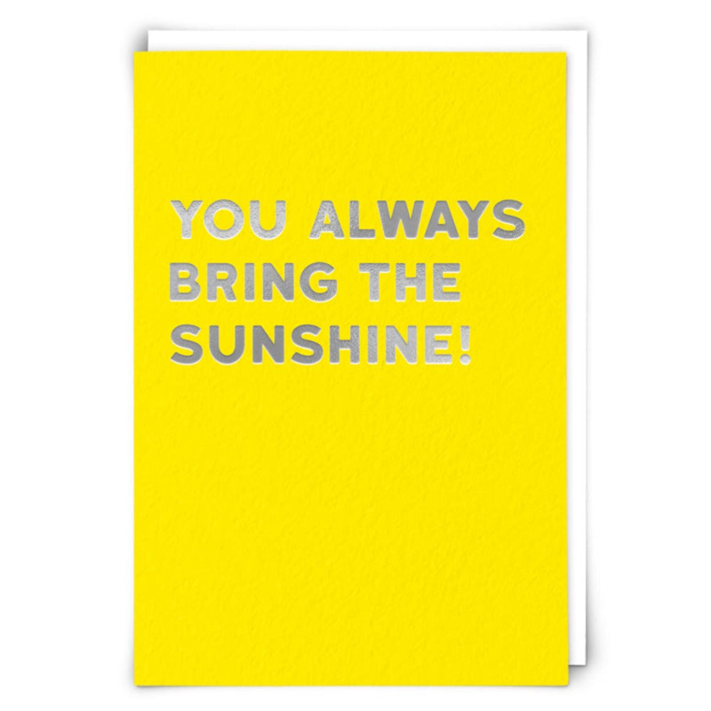 Sunshine Card - Domestic Domestic