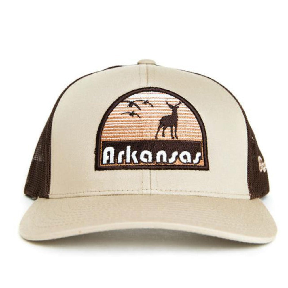 Hunt Arkansas Trucker Hat | Khaki