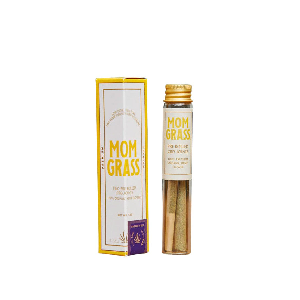 Mom Grass | The Twoobie Hemp CBG Preroll