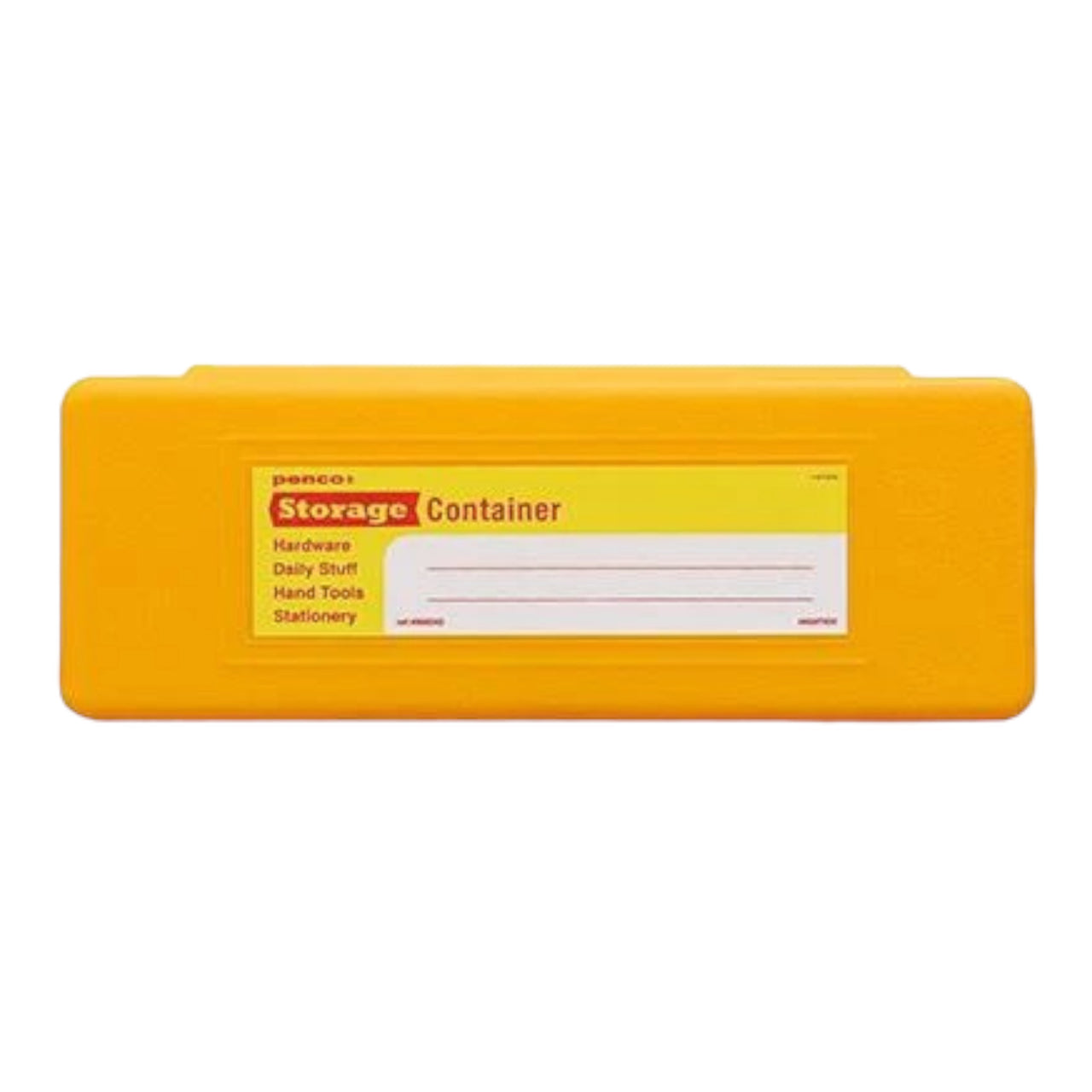 Storage Container Pen Case | Yellow