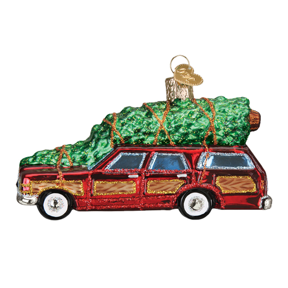Station Wagon with Tree Ornament - Domestic Domestic