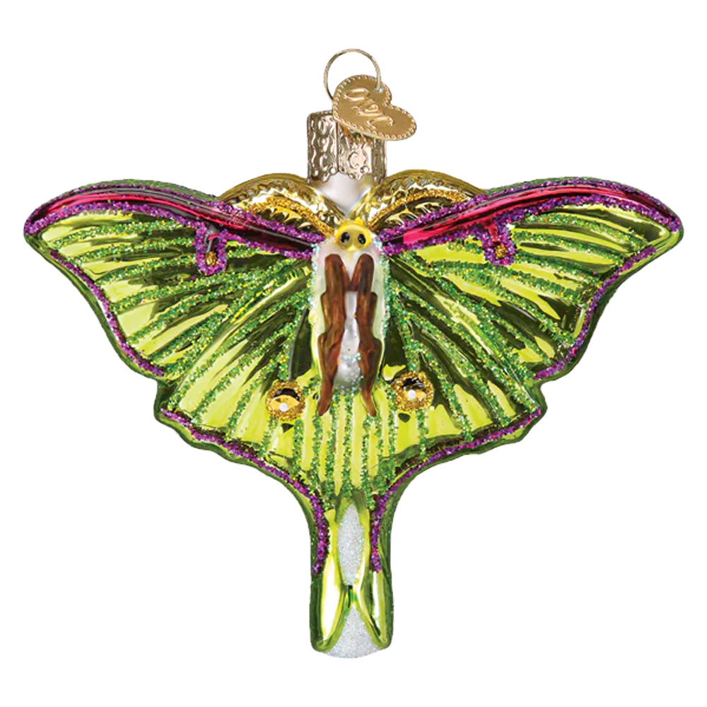 Luna Moth Ornament - Domestic Domestic