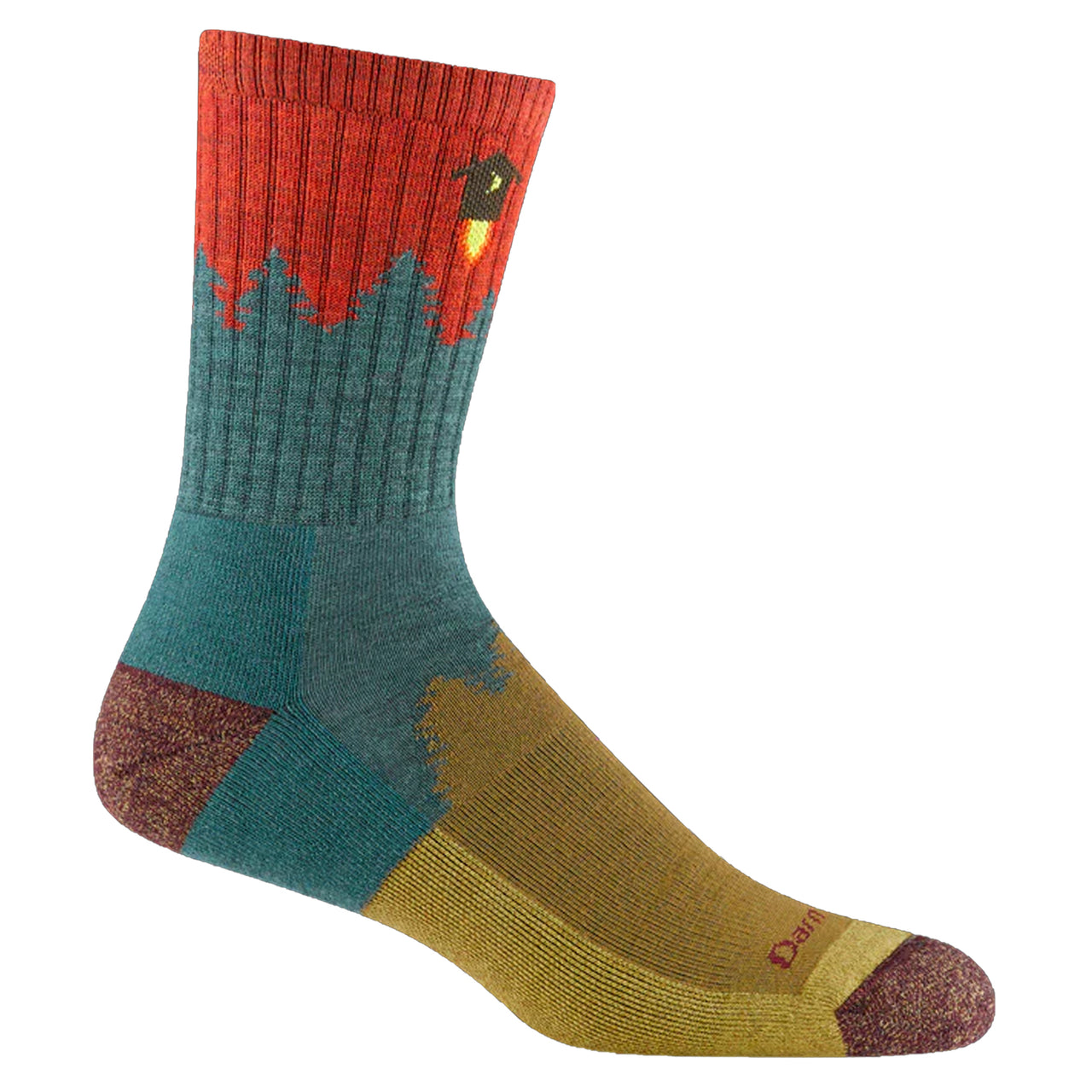 Number 2 Micro Cushion Sock | Teal