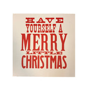 Merry Christmas Print - Domestic Domestic