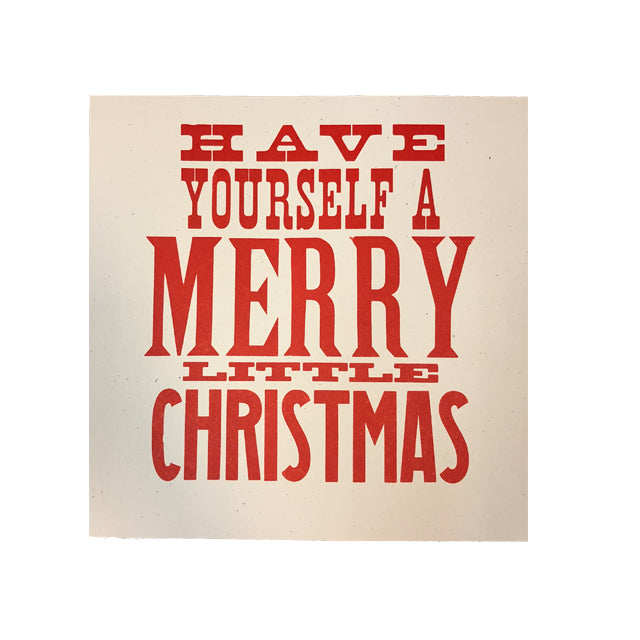 Merry Christmas Print - Domestic Domestic