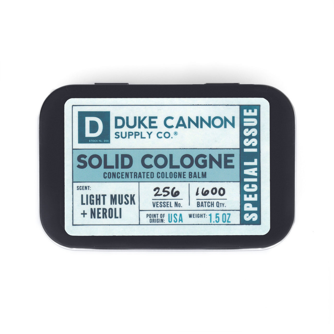 Solid Cologne | Light Musk + Neroli