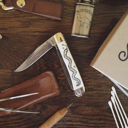 Scrimshaw Knife Kit | Trapper