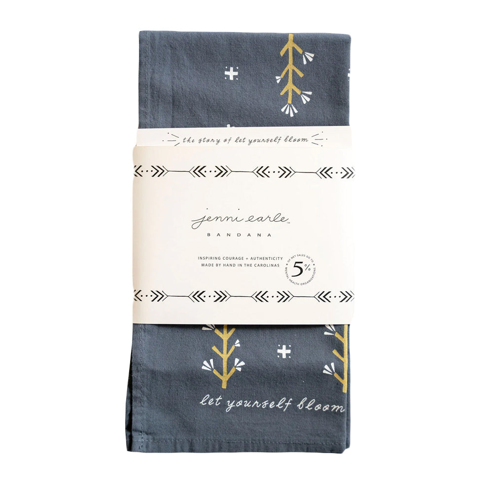 Let Yourself Bloom Bandana