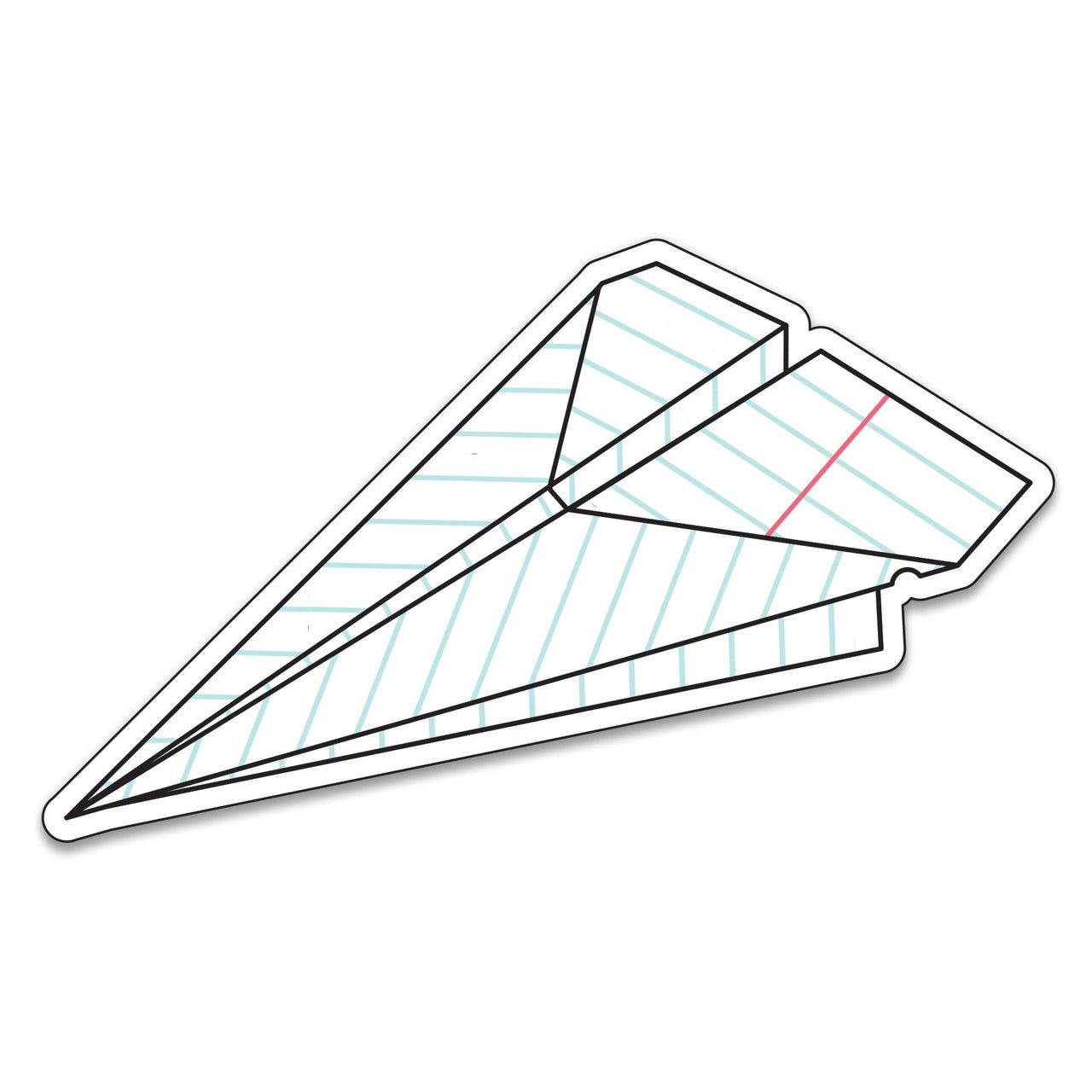 Paper Plane Sticker - Domestic Domestic