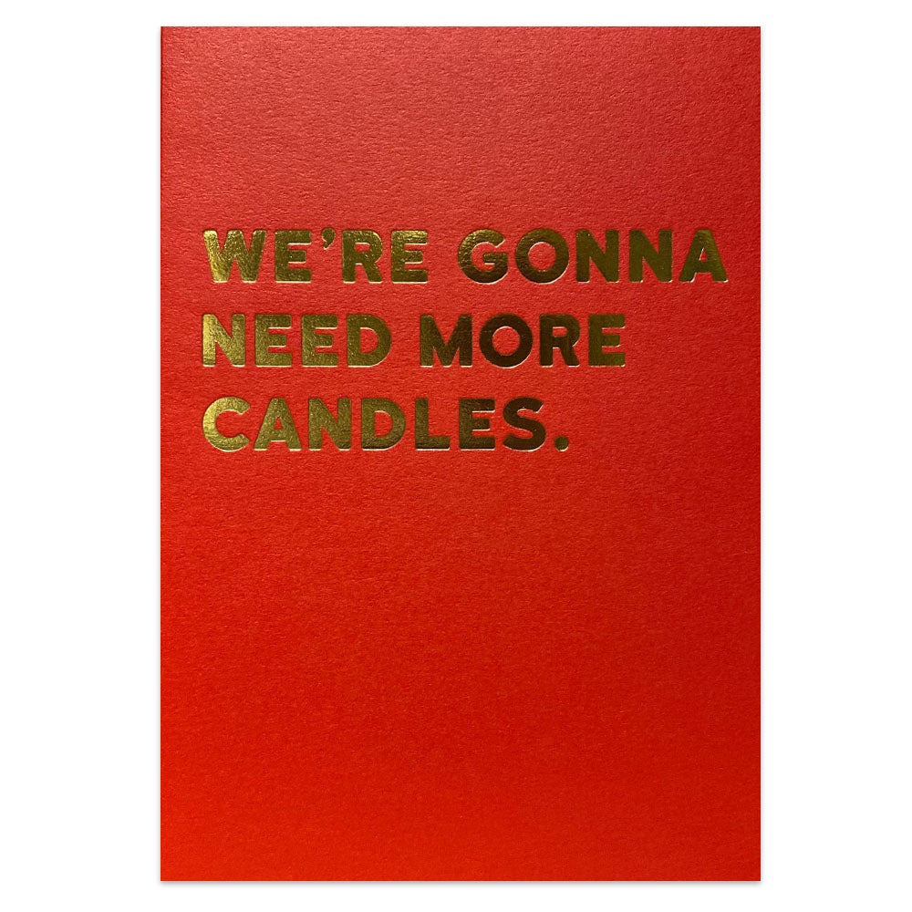 More Candles Card