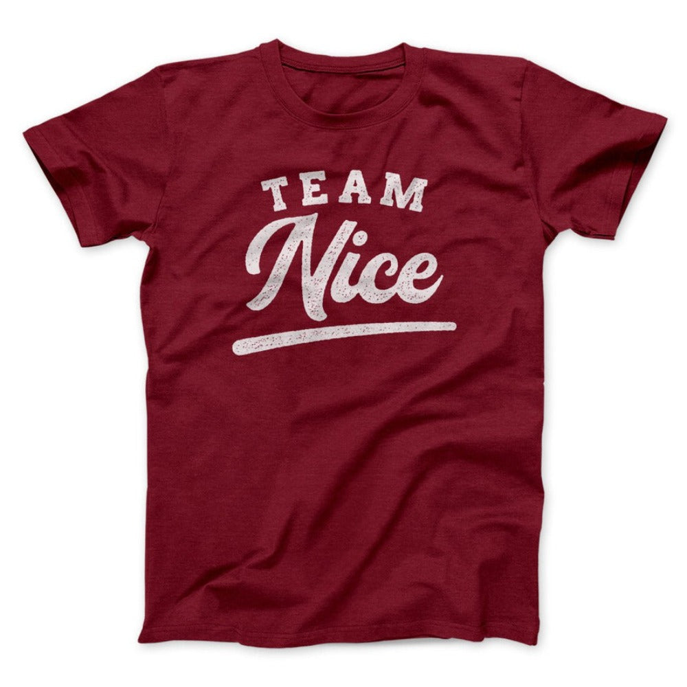 Team Nice Tee | Maroon