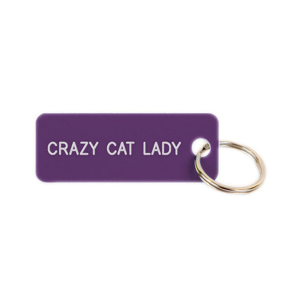 Keytag | Crazy Cat Lady