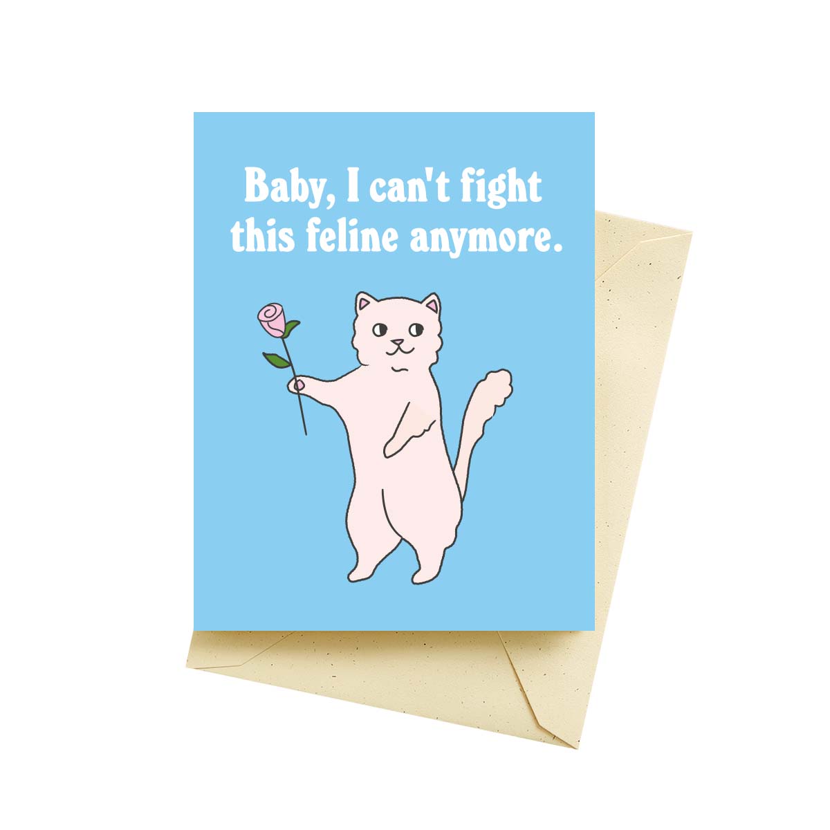 This Feline Love Card - Domestic Domestic