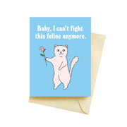 This Feline Love Card - Domestic Domestic