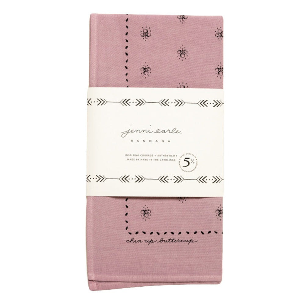Chin Up Buttercup Bandana - Domestic Domestic