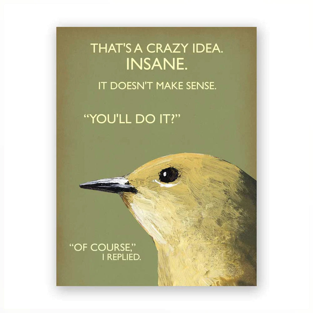 Crazy Idea Card