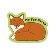 No Fox Given Sticker - Domestic Domestic