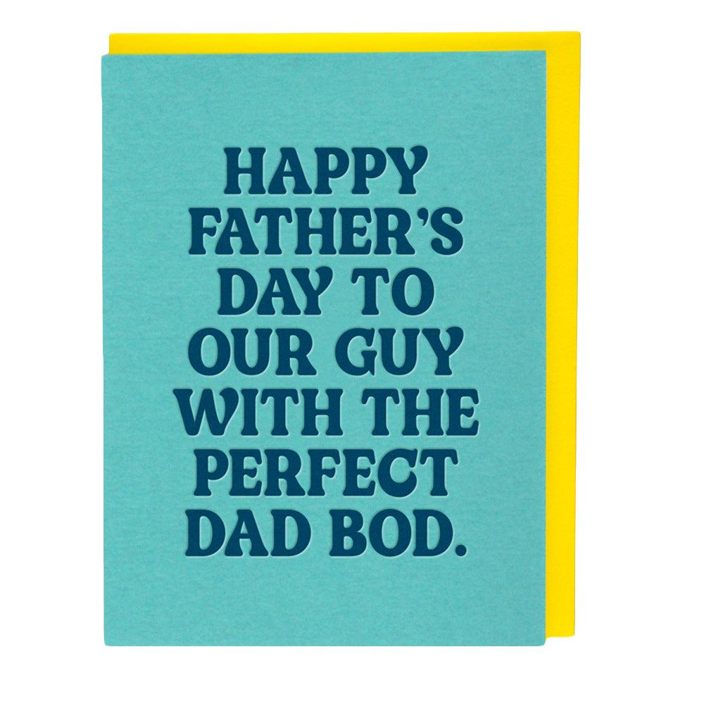 Perfect Dad Bod Card