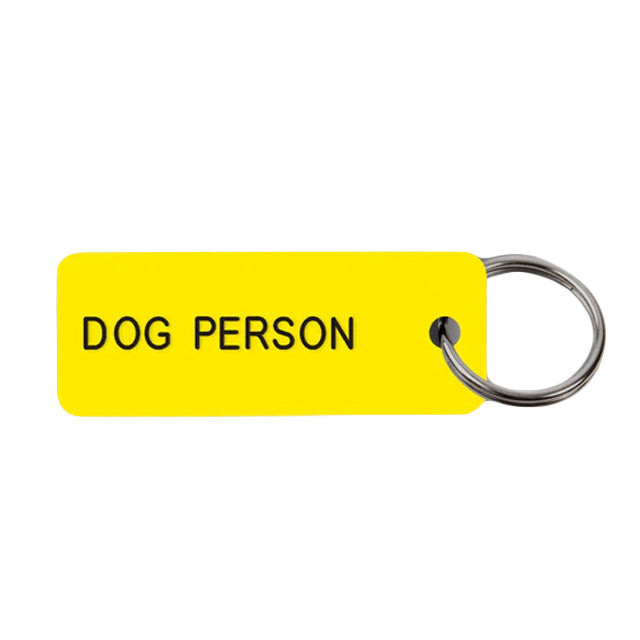 Keytag | Yellow Dog Person