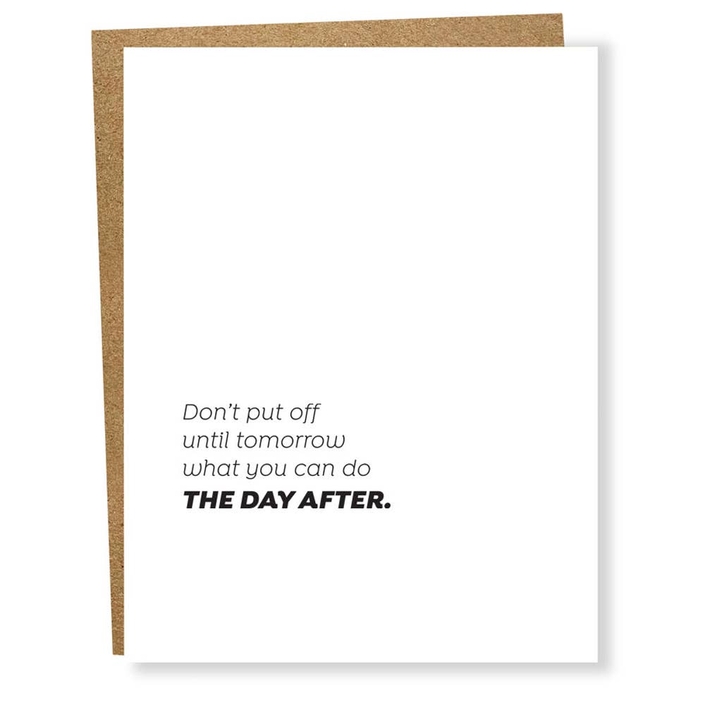 Day After Card