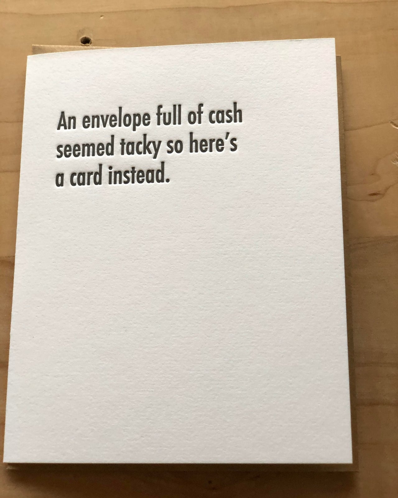 Full of Cash Card