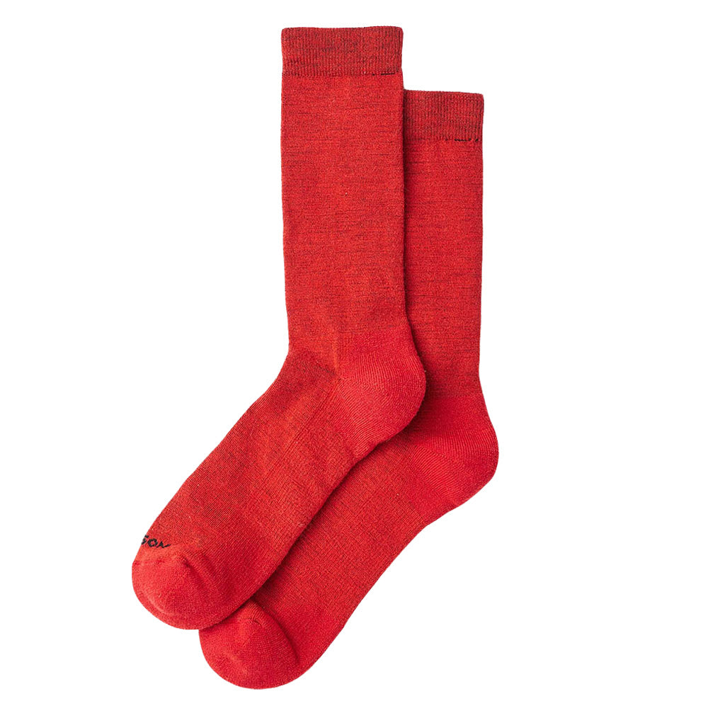 Everyday Crew Sock | Red - Domestic Domestic