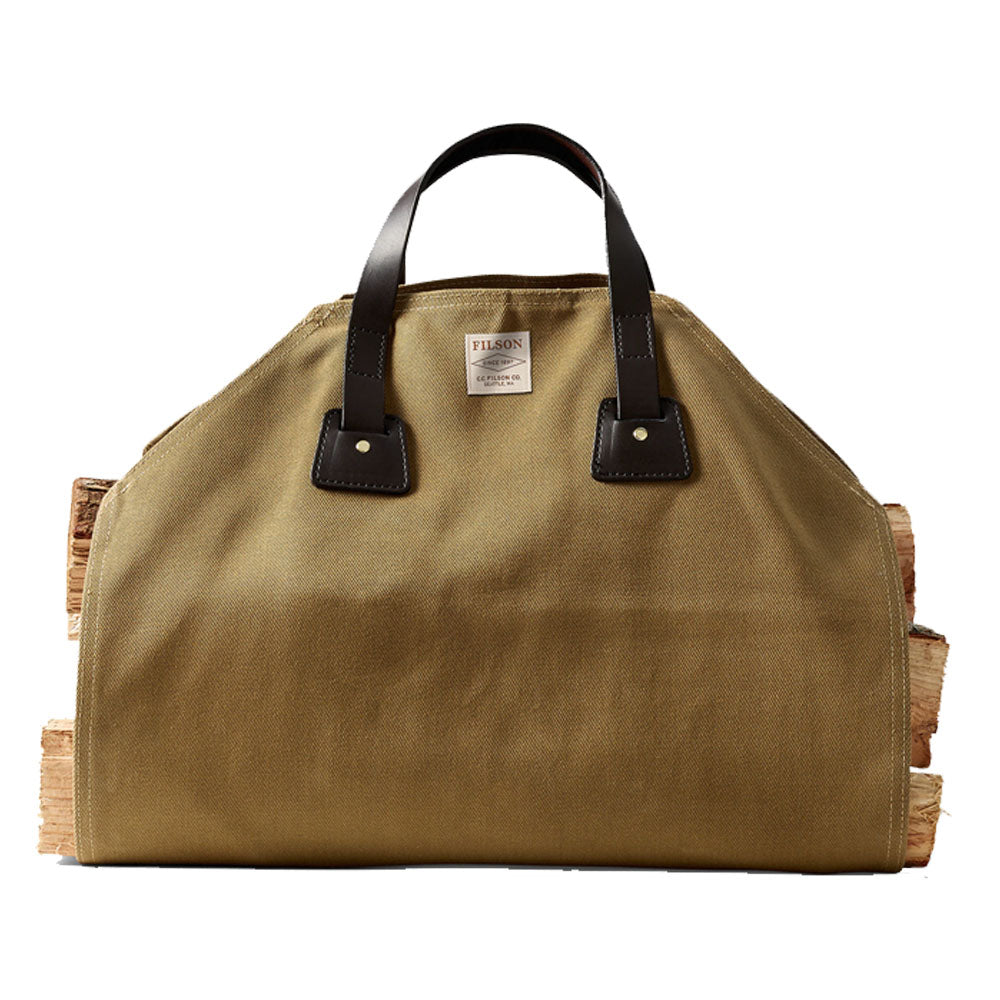 Log Carrier | Dark Tan